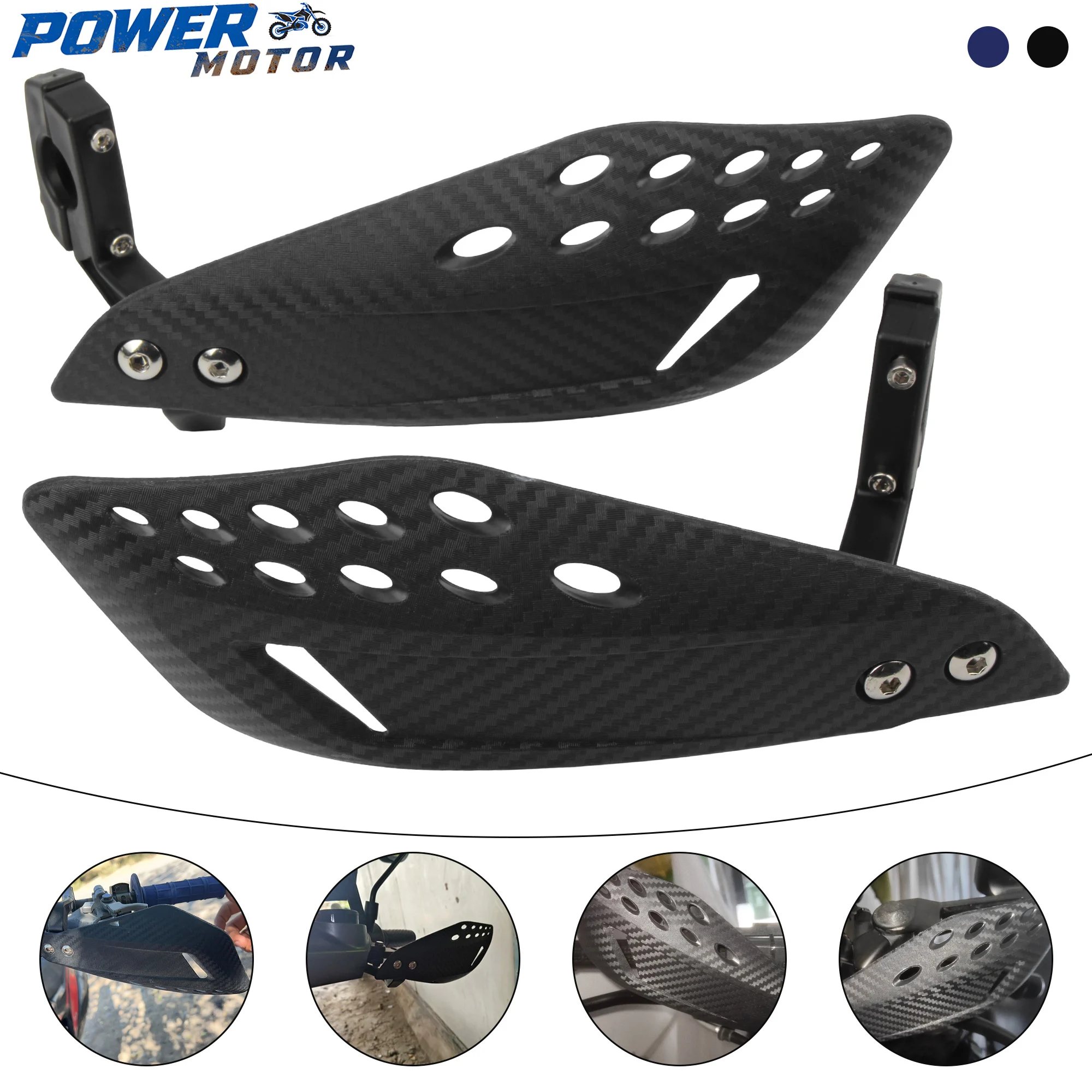 

Motocross Hand Guards Handguard Protector Universal With 22mm Handbar Protection Motorcycle Accessories Dirt Pit Bike ATV Enduro