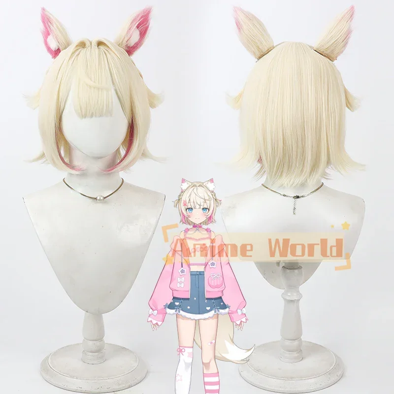 

Hololive Virtual YouTuber Hololive -Advent- EN Mococo Abyssgard Third Costumes Cosplay Wig