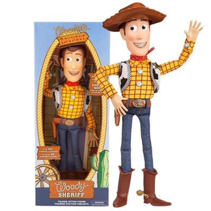 

Hot Toy Story Talking Buzz Lightyear Pvc Action Figure Collectible Doll Toys Christmas Birthday Gift For Kids Children
