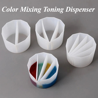 Silicone Distributing Cup Liquid Pigment Color Mixing Toning Dispensing Cup for DIY Epoxy Resin Crafts Jewelry Making Tools