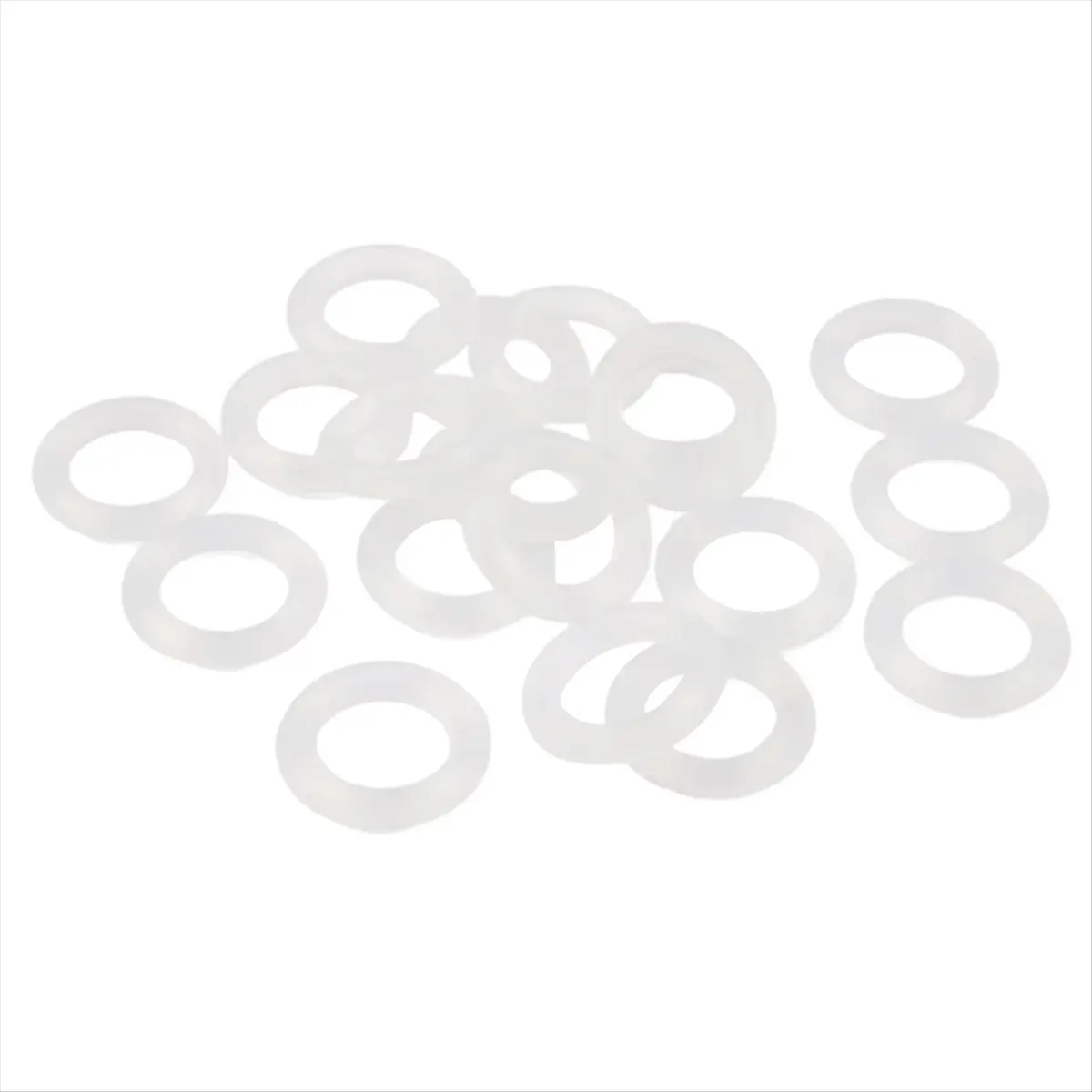 DT1585 Mon.120PCS O-Ring Keycap O Ring Keyboard Switch Dampeners White Sound Reduction