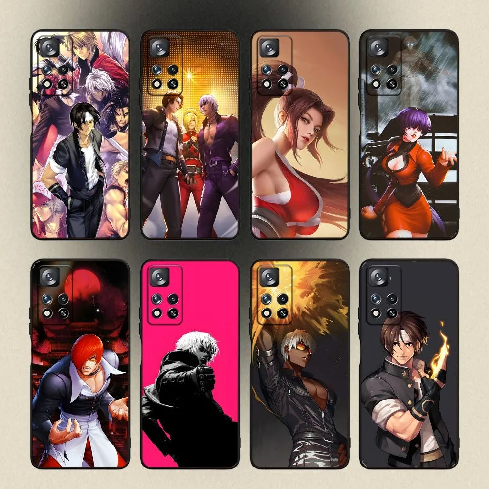 Game K-King Of F-Fighters  Phone Case For Samsung Galaxy A20,A21s,A22,A31,A32,A52,A53,A72,73,A80,A91 Soft Black Cover