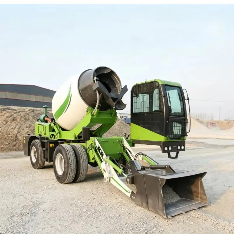 Mobile Cement Mixer Machine Self Loading Concrete Mixer Truck for Building Road Bridge and Infrastructure Projects