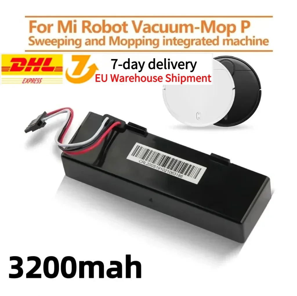 Xiaomi Mijia STYTJ02YM Rechargeable Battery Sweeping Mopping Robot 14.8V 3200mah And For Haier JX37 Vacuum Cleaner