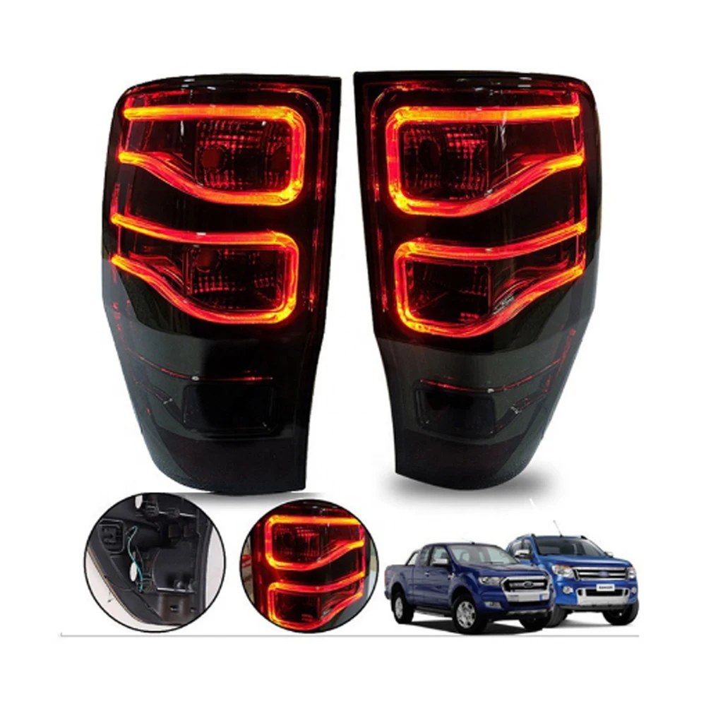 Led Rear Tail lamps Fit For Ranger T6 T7 T8 2012 2013 2014 2015 2016 2017 2018 2019 2020 Ranger Xl XLt Wildtrack Tail Lamps Led