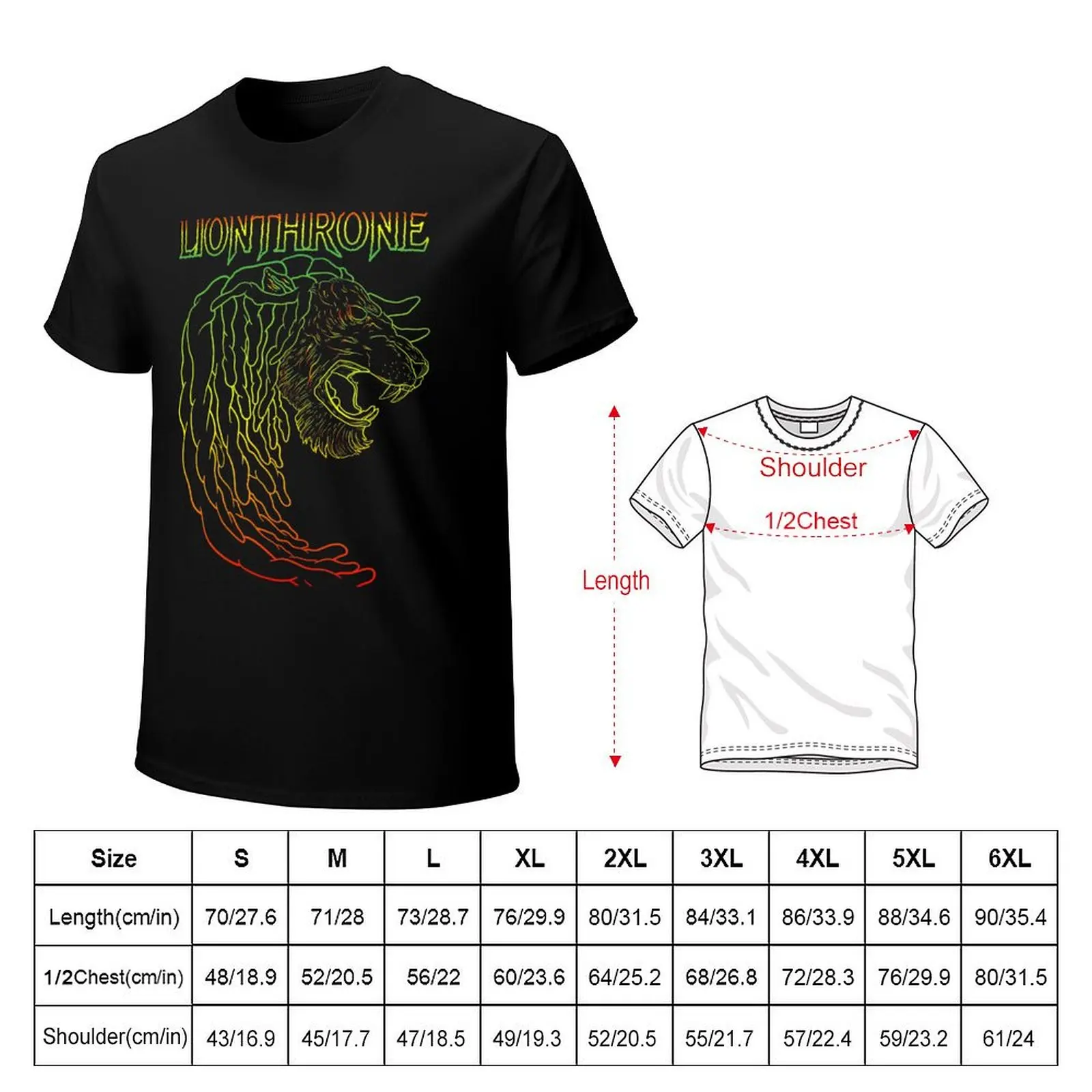 Rasta Lion icon T-Shirt Gym Exercise Short Sleeve T-Shirt
