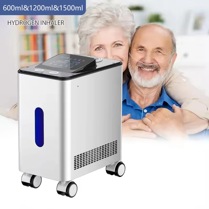 Hydrogen Oxygen Breathing Inhalation Machine Multifunctional Hydrogen Therapy Inhaler Generator 450ml/1200ml/1500ml Brown Gas
