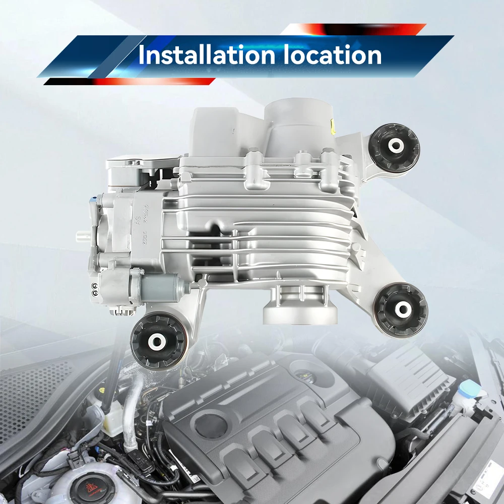 مجموعة الناقل التفاضلي للمحور الخلفي من Inefala لسيارة VW GolfR AUDI SKODA 2009-2017 0BR525010G 0BR525010B 0AY525010D 0BS525010A