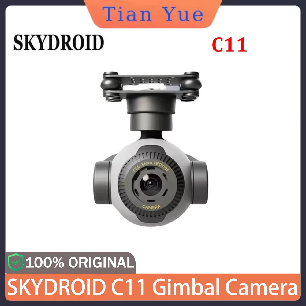

Камера SKYDROID C11 4K с подвесом, 30-кратным оптическим зумом, легкая (101 г), с защитой от тряски для FPV-дронов, экшн-видео с автомобиля, аксессуары для радиоуправляемых моделей