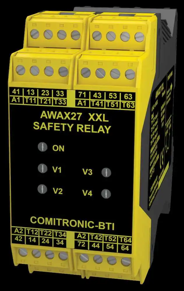 Official Authorized Agent French BTI Safety Relay AWAX 27XXL Original Genuine