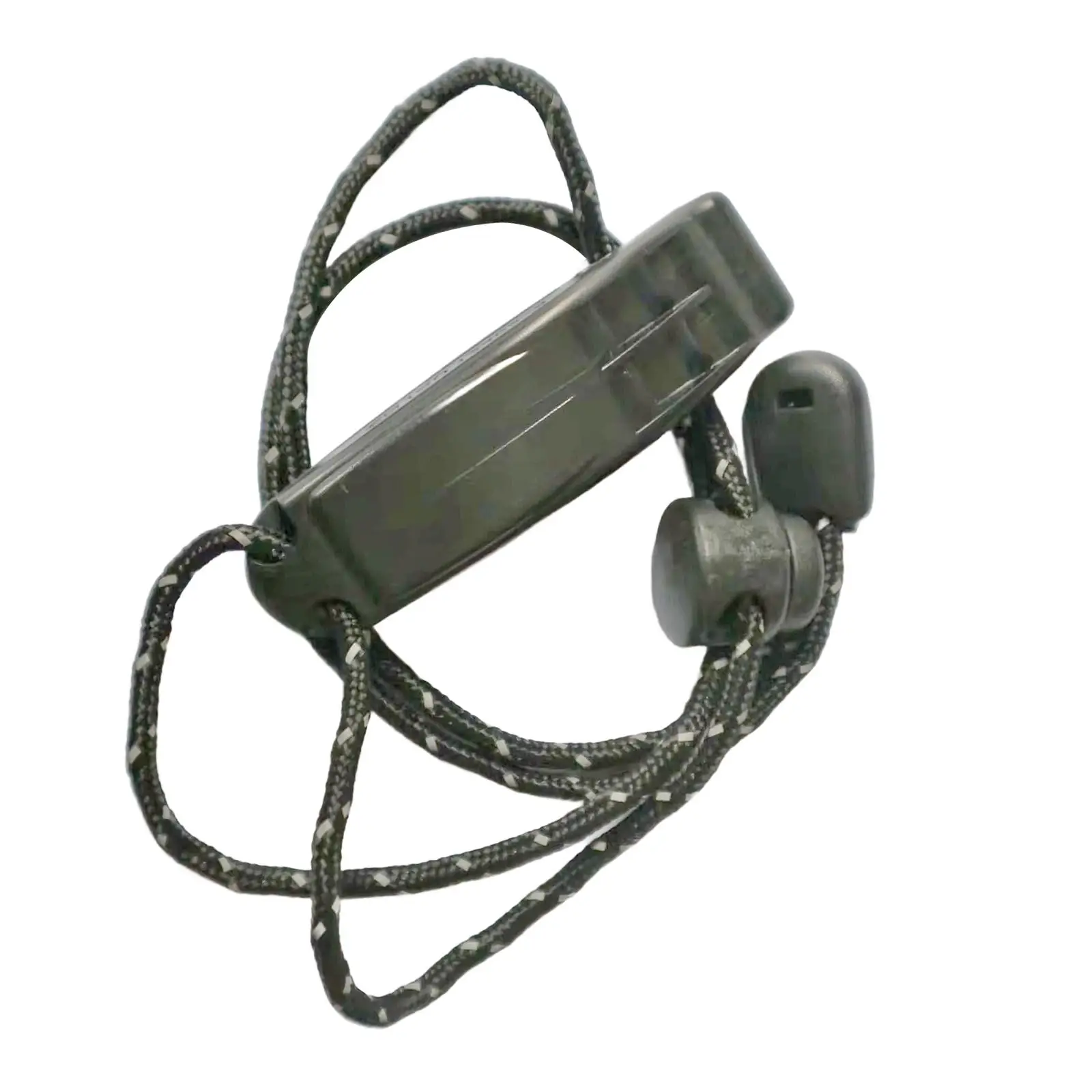 صافرة مدرب سوداء عالية الصوت متينة ABS تدريب الحكم صافرة المفاتيح للرياضة في الهواء الطلق المشي لمسافات طويلة مدرسة PE والتخييم #5