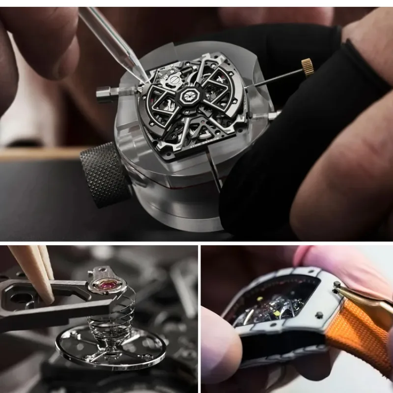 Reloj de cuarzo con cabeza de fantasma para hombre, cronógrafo de moda, diseño en forma de barra, nuevo