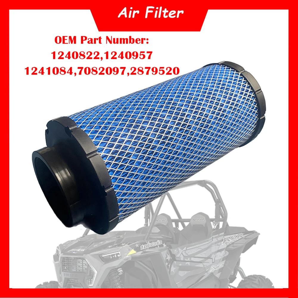 

Motorcycle Air Filter Cleaner Air Intake Filter Element For Polaris RZR XP 4 Turbo 1000 Sport Desert Edition EPS DYNAMIX FOX