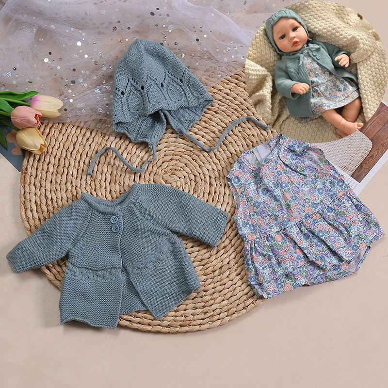 Reborn Baby Doll Clothes for 45cm Dolls Clothes Accessories Fashion Cute Girls DIY Baby Reborn Doll Clothes Accessories DIY Toys