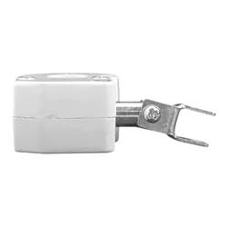 1pc Worm Gear Awning Manual Crank Mechanism Worm Gearbox For Awning Winches White Aluminum Alloy Construction High Load Capacity