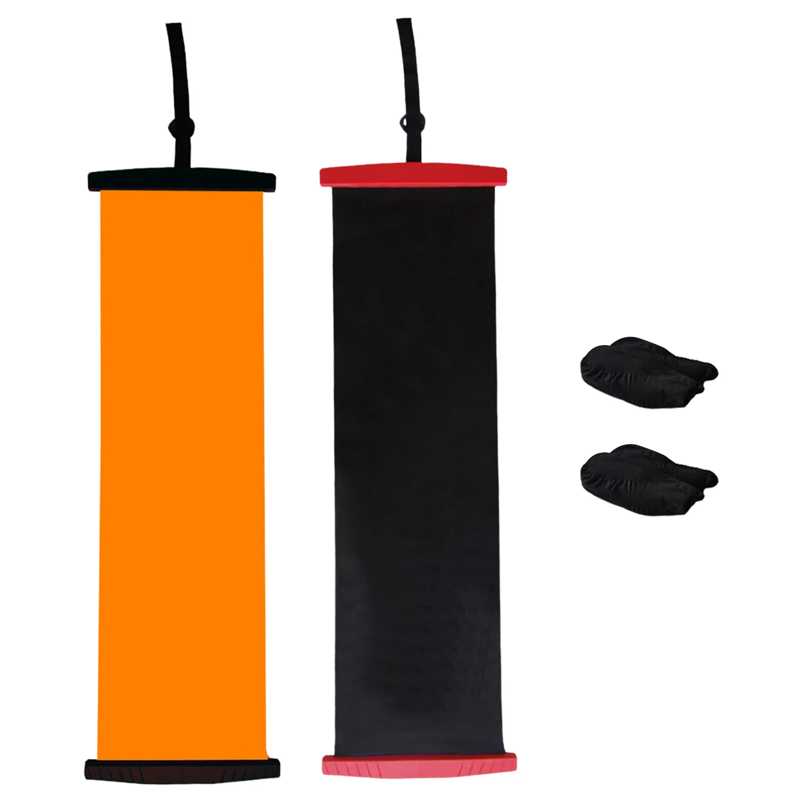 Portable Speed Skating Balance Sliding Yoga Crawl Mat Home Body Sculpting Roller Running Hockey Leg Core Training Fitness Board