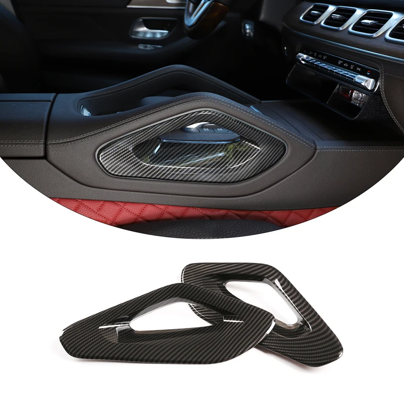 Auto Mittelkonsole Armlehne Seite Schutzhülle Trim Für Mercedes Benz GLE GLS Klasse W167 V167 X167 Coupe C167 2020 2021 2022
