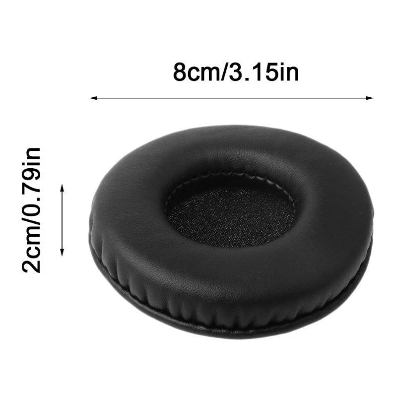Geräuschisolierende Memory-Schaum-Ohrpolster für MDR-V55 MDR V500 V500DJ V55 MDR E74A – Detail 1