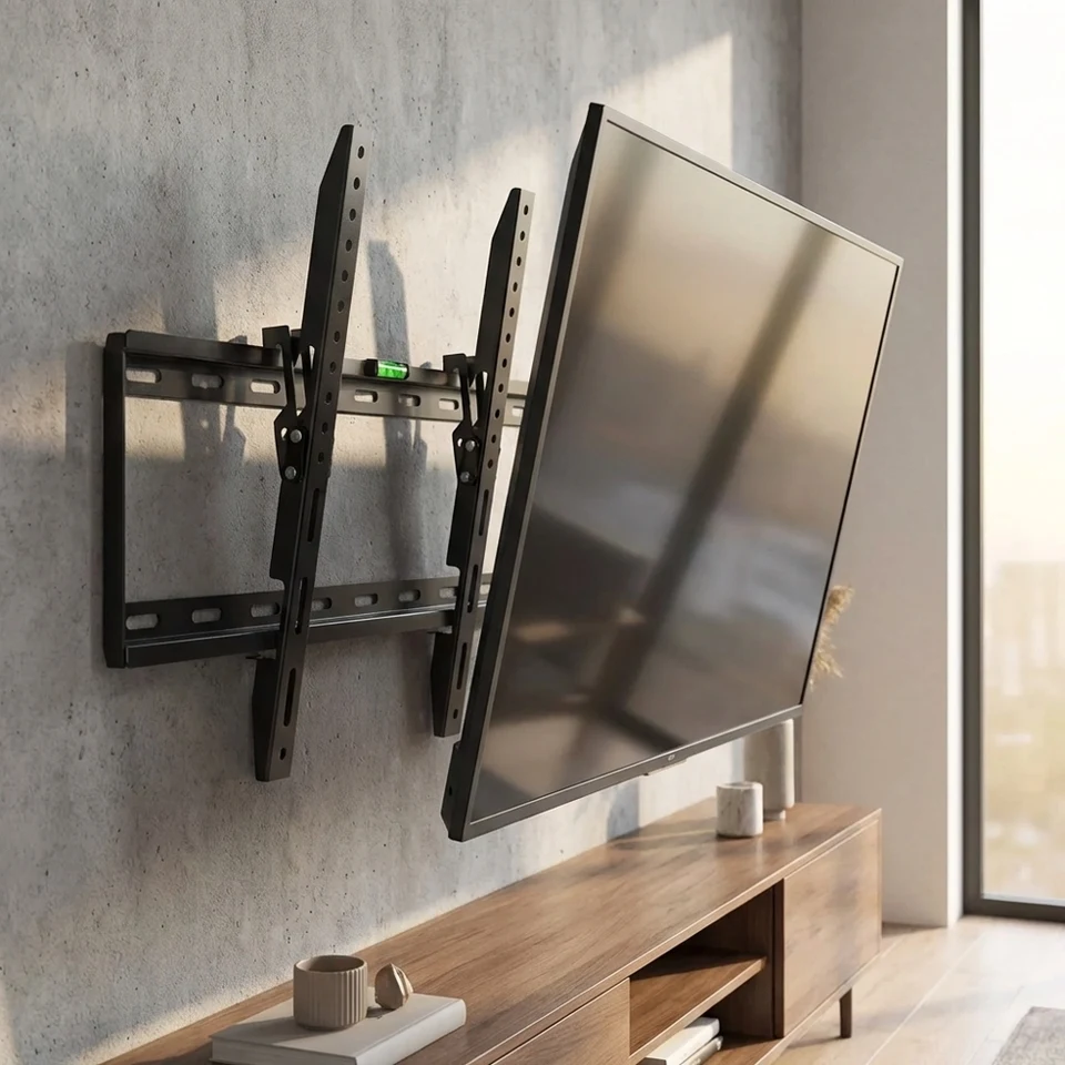 Heavy Duty Adjustable Tilt TV Wall Mount Bracket
