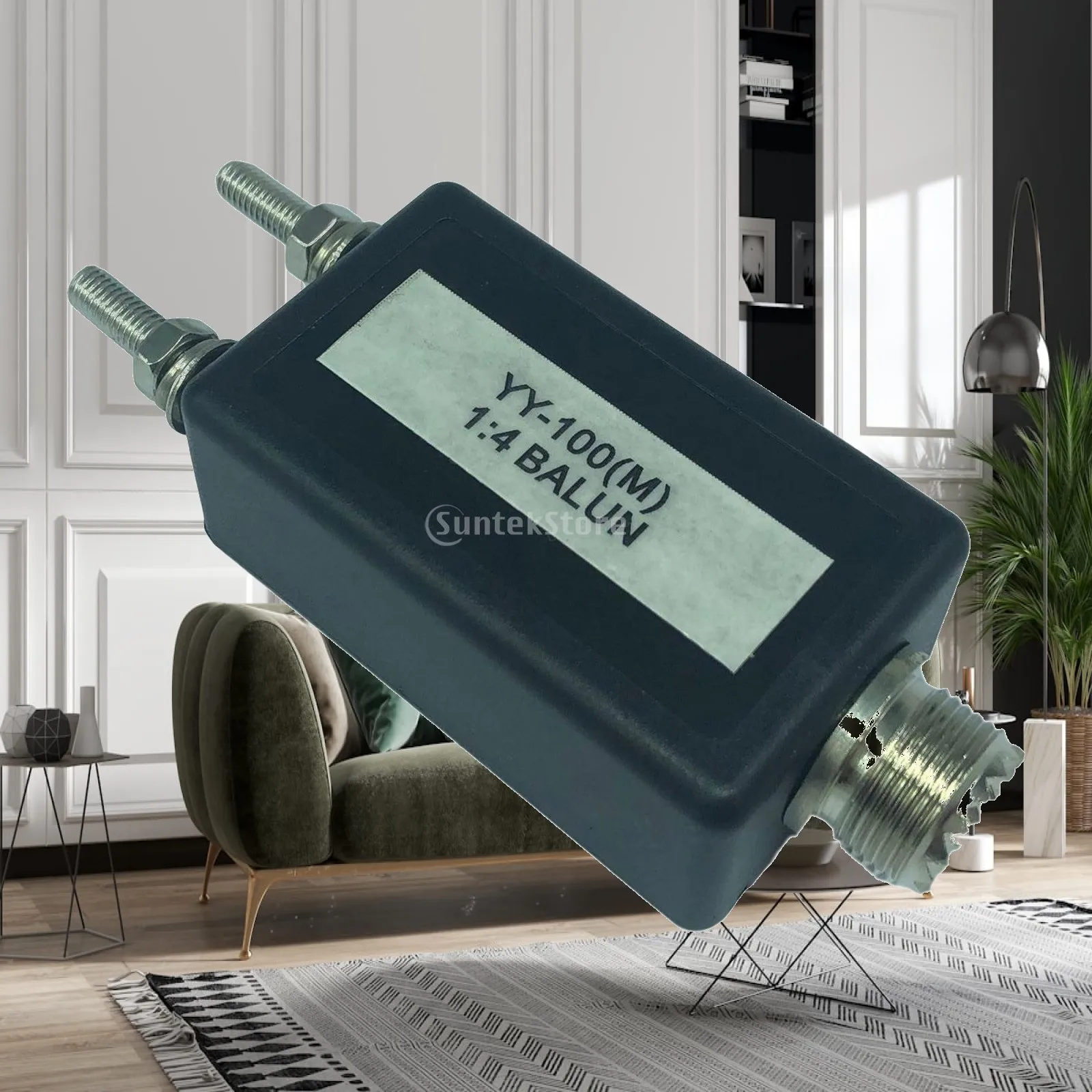 colaxi Portable 1:4 Balun Metal 3- Protection for HF Amateur Radio Dipole