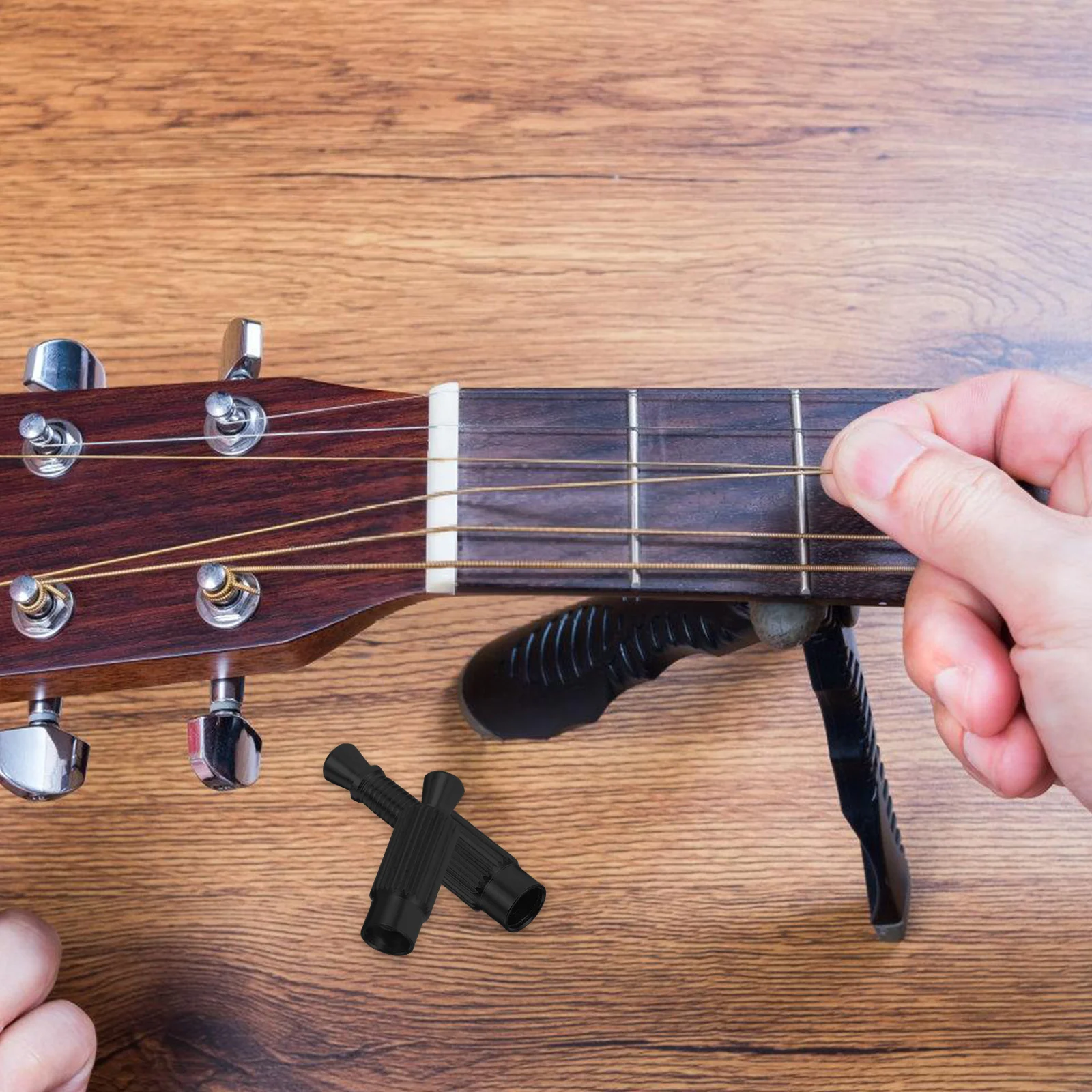 

2Pcs Guitar Tremolo Bridge Mounting Inserts Studs Electric Guitar Accessories Nuts Durable Vibrato System Parts