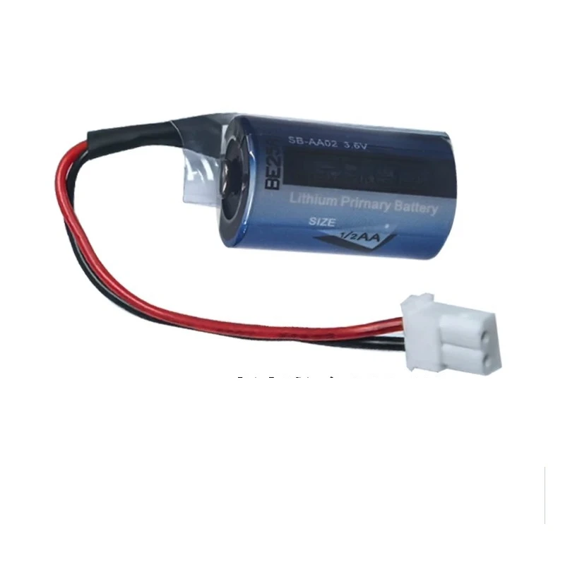 Replacement for SB‑AA02 1/2AA 3.6V Lithium Battery K80SK7M Programming Controller 5pcs