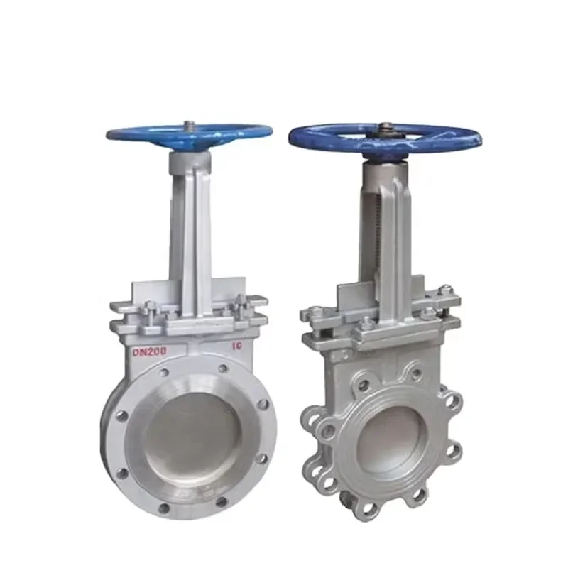 

COVNA B2Bclearance Sale Industry Knife Gate Valve Stainless Steel Wheel Handle Knife Gate Valve ANSI Slurry Knife Gate Valve