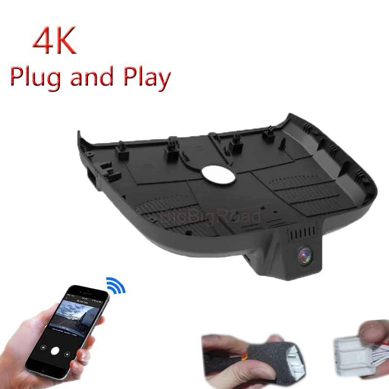 4K Plug And Play For WEY MPV Poating 2024 Car Video Recorder Wifi DVR Dash Camera Dashing Cam Night Vision