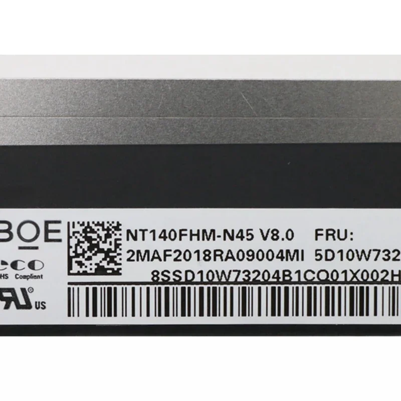 14 بوصة شاشة لاب توب LCD NT140FHM-N45 N140HGA-EA1 لينوفو Ideapad 5-14IIL05 FHD 1920 × 1080 edp 30 دبابيس