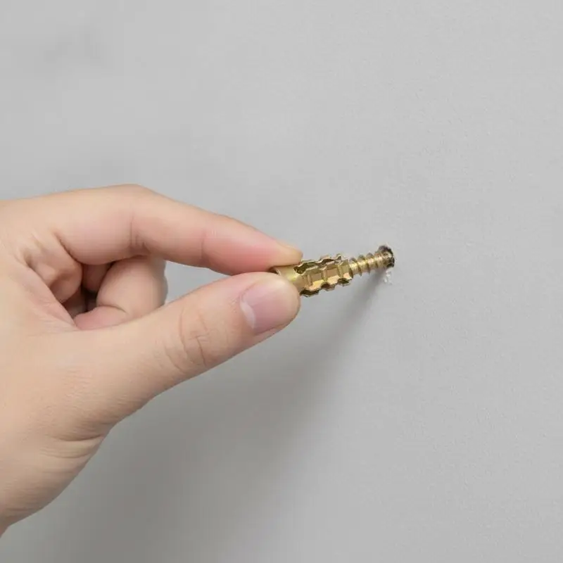 20/30/40/50pcs Door Hinge Thread Repair Screws Short Expansion Wall Anchors Stripped Thread Repair Fixer Steel Self Tapping