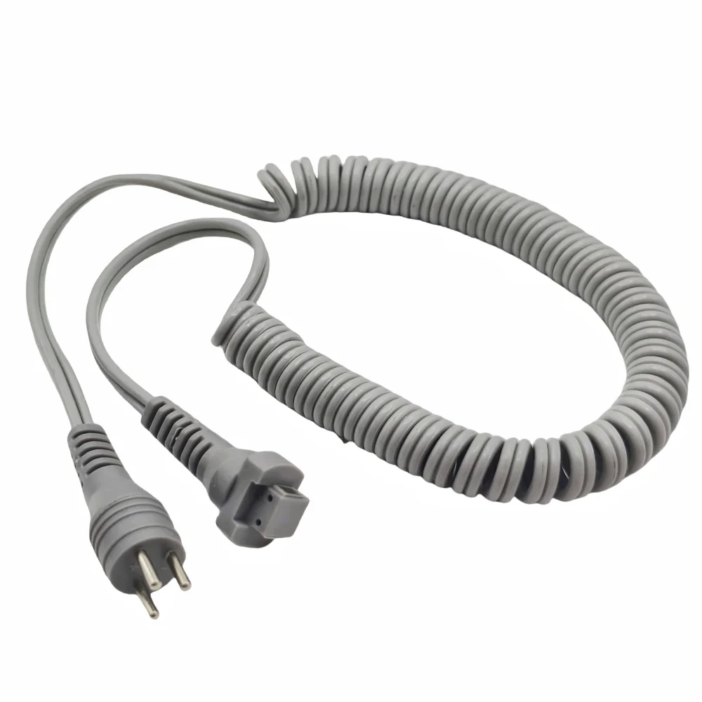 STRONG 210 3 Pin Power Spring Cable Cord for UP200 Electric Manicure Pen 35K Nail Drill Handpiece Pedicure Accessories Replace