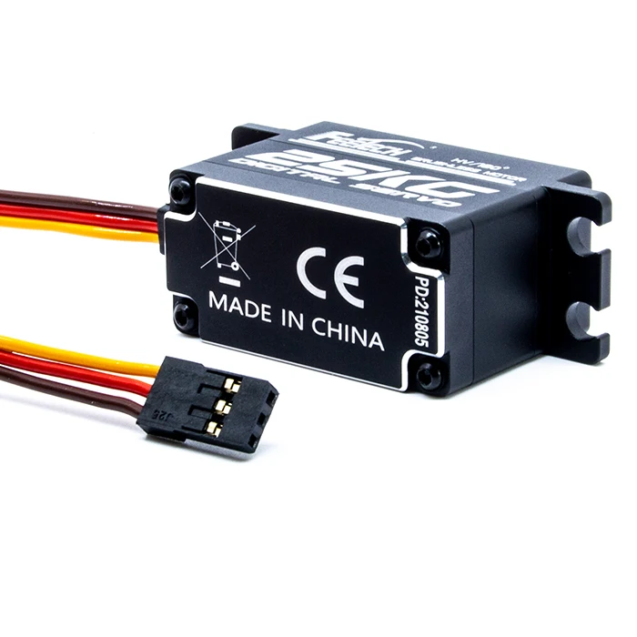 Feetech Low-Profile Servo 25KgโลหะPinion Servo 7.4V Brushlessเกียร์โลหะServoสําหรับScx10 Rcรถยนต์ 1:8 Rc Driftรถ 1/10