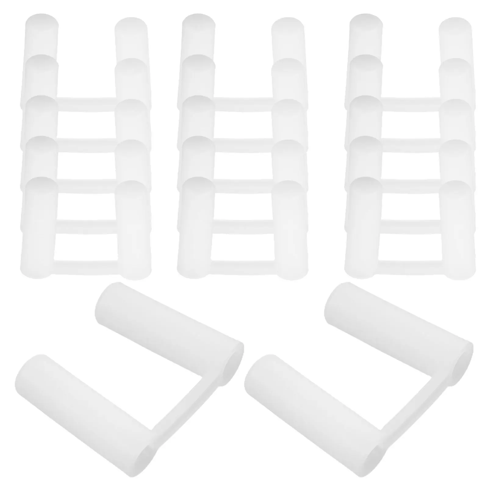 

100Pcs White Outlet Covers Child Proof Plug Protectors Electrical Safety Caps for Home Office Garage Hotel Electric Outlet Cover