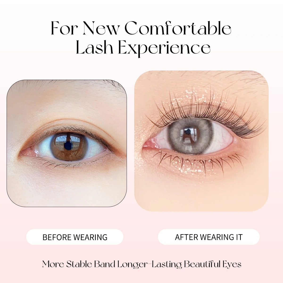 4-7mm Under Lashes Little Flame Lower Brown Eyelashes Natural Short Style Hand Painted Fake Eye Lashes Makeup Doll Eye W41