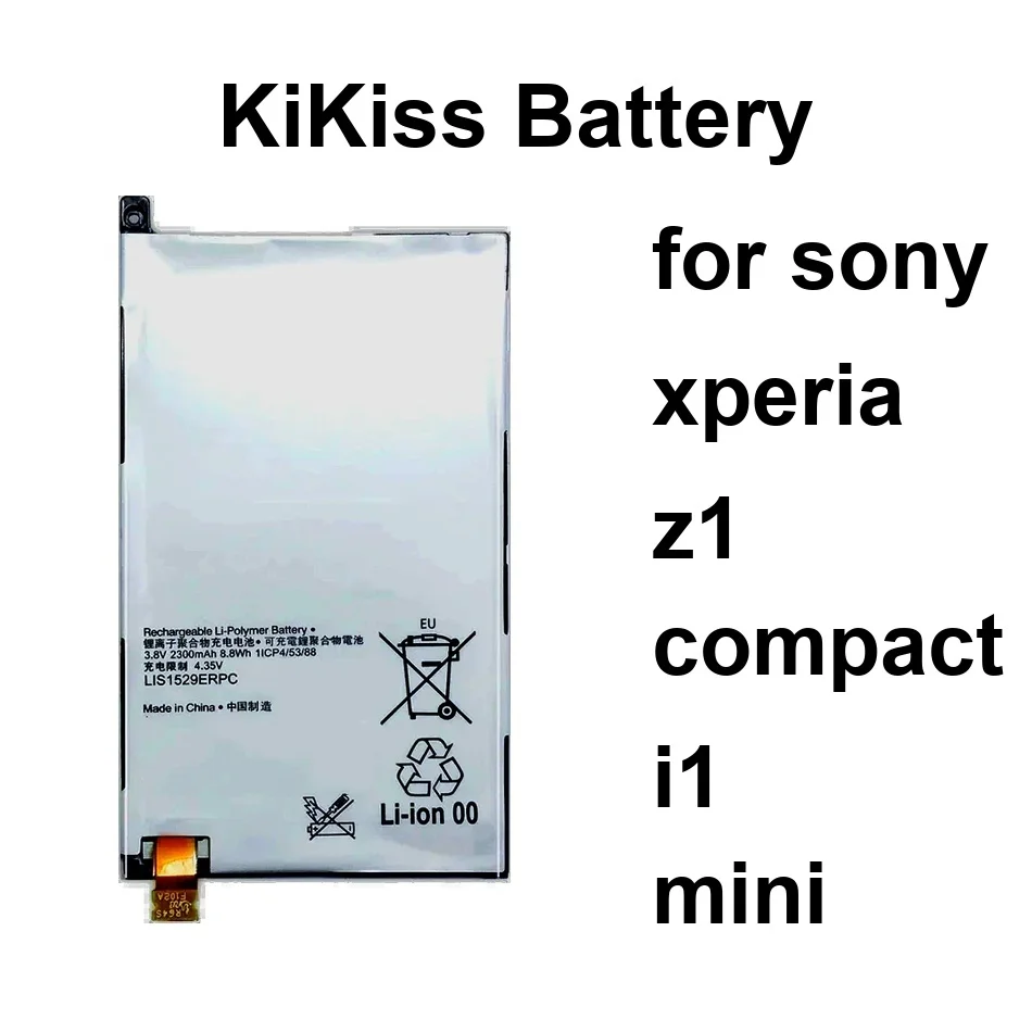 

Долговечный аккумулятор мобильного телефона LIS1525ERPC AGPB011-A001 LIS1529ERPC 2300-3000 мАч для Sony Xperia Z1 Compact I1 Mini