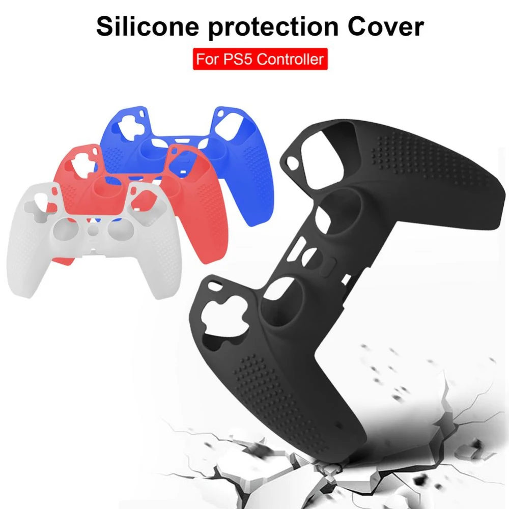 Gaming Controller  Cover High-quality Black For Ps5 Controller For Ps5 Handle Protector Durable Silicone Gamepad Accessories