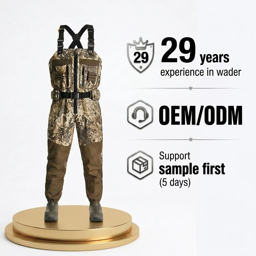 Fishing Waders Breathable - Unisex 4-Layer Breathable Waterproof Fishing Boots