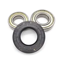 Washer Tub Bearings and Seal Kit for Samsung Replacement Parts DC62-00156A, 6601-002632, 6601-002516