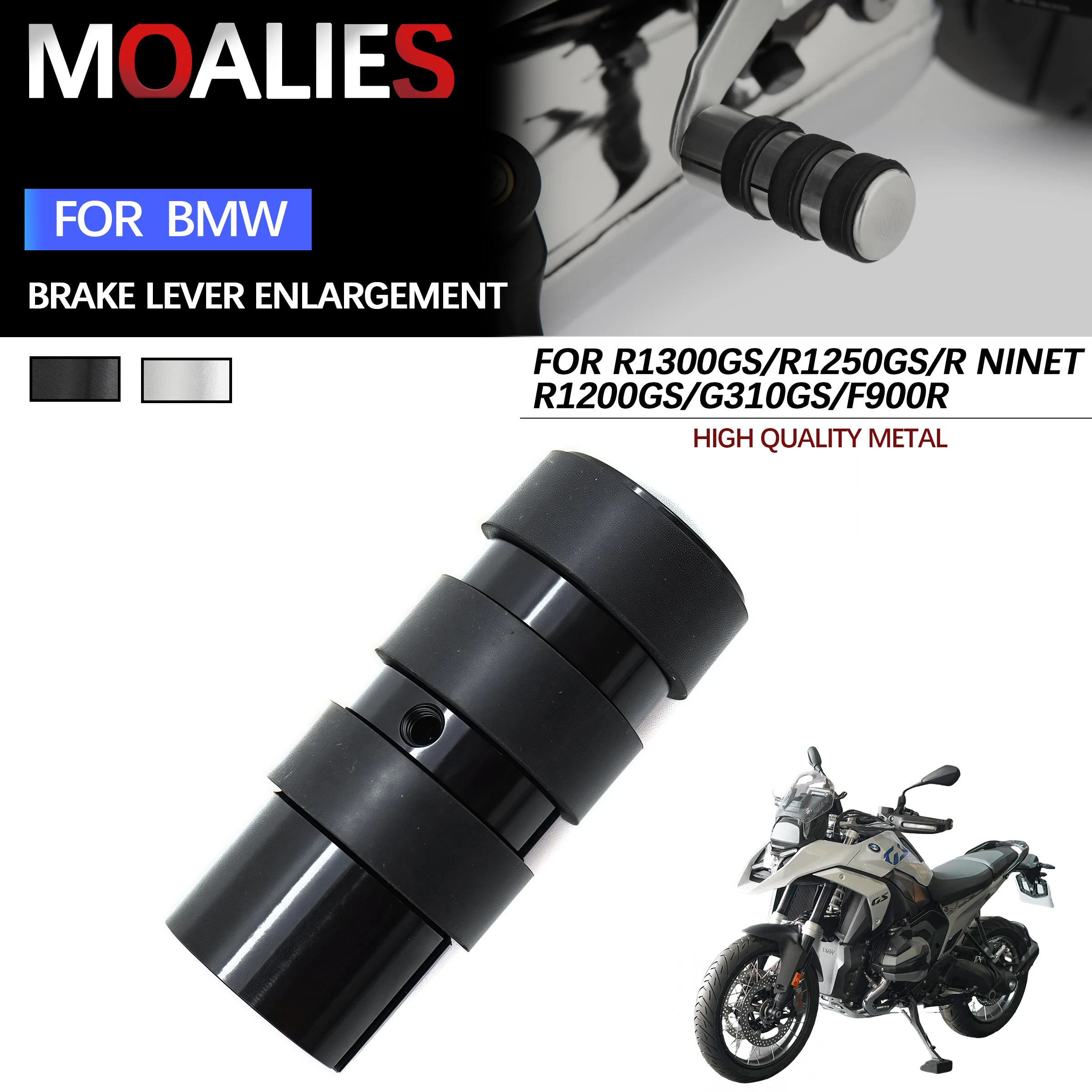 

For BMW R1200GS R1250GS LC Adventure G310GS R NINE T S1000XR R800R F900XR F900R K1600GT Brake Lever Enlargement Extension