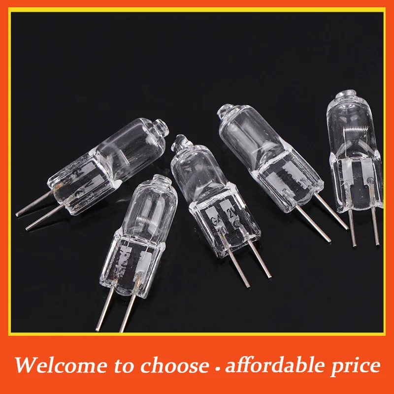 

10Pcs/Set new 5W 10W 20W 35W 50W 2900K Halogen Warm Energy G4 12V Bulbs Indoor Lighting Light JC Bi-Pin LED Crystal Globe Lamp