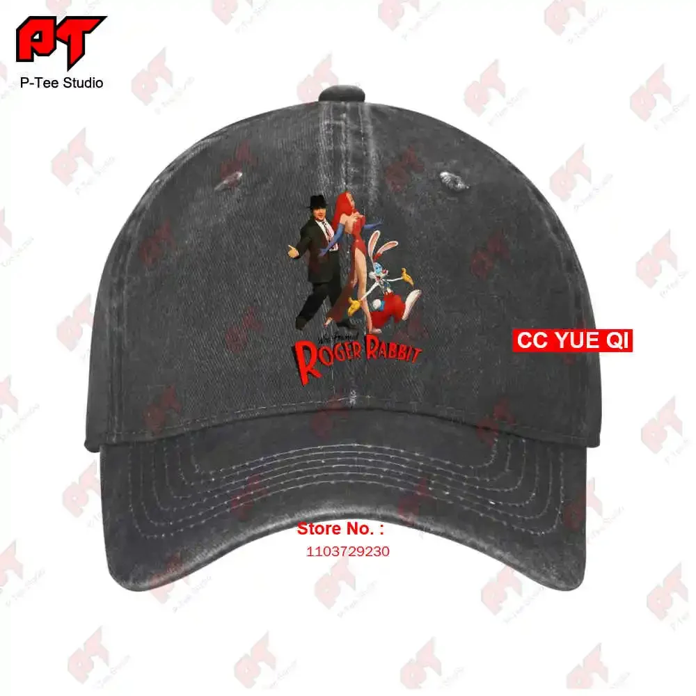 Who Framed Roger Rabbit V2 Zemeckis Movie Poster Baseball Caps Truck Cap PKQU