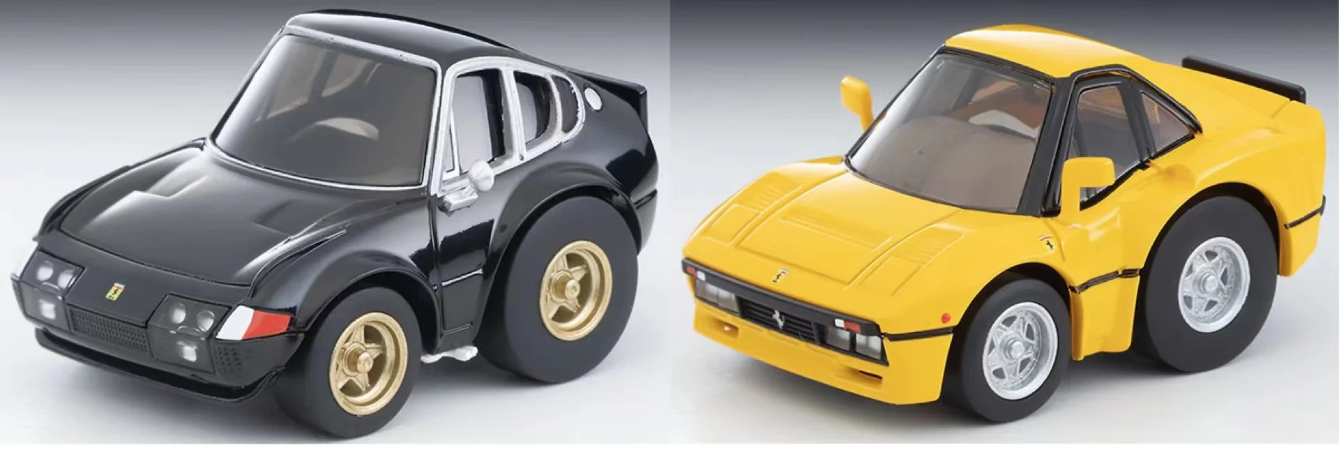 2311 TOMYTEC 1:64 TLV Choro-Q 제로 Z-82c/83c GTO 365 GTB4 컬렉션, 다이 캐스트 합금 자동차 모델 장식 선물