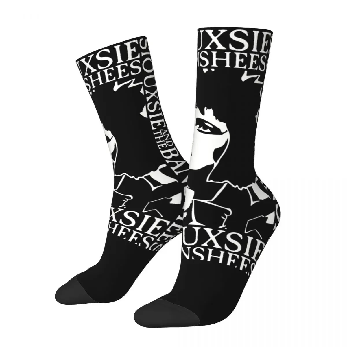 Retro Siouxsie Sioux Post Punk Design Socks Merch for Unisex Cozy Sock