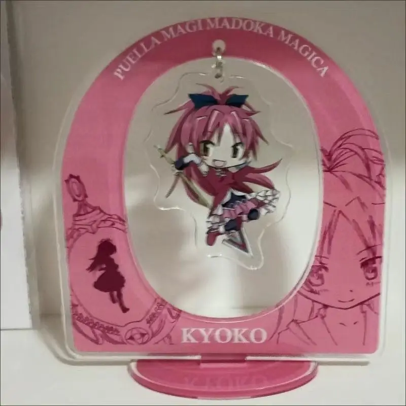 Puella magi madoka magica kaname madoka figura suporte acrílico modelo anime decoração de mesa sinal em pé ornamentos coleção brinquedo presente