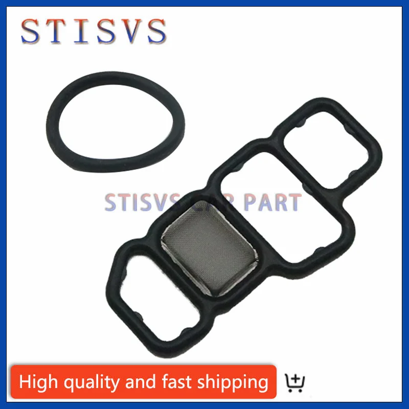

VTEC solenoid VVT Spool Valve Filter Gasket 15826-RNA-A01 For Honda Civic 2006-2014 Accord 2014 91319-PAA-A01 Cars Accessories