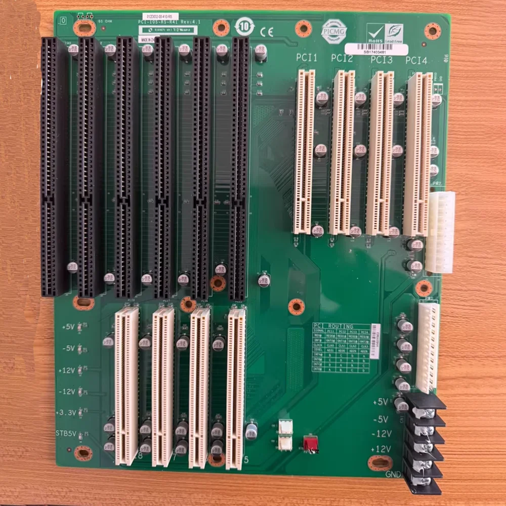 PCI-10S-RS-R41 industrial control computer base plate PCI-10S-RS-R41 Rev:4.1