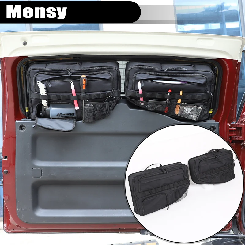 For Toyota FJ Cruiser 2007-2021 Car Multi-Function Trunk Tail Door Window Bag Car Storage Bag Accessories