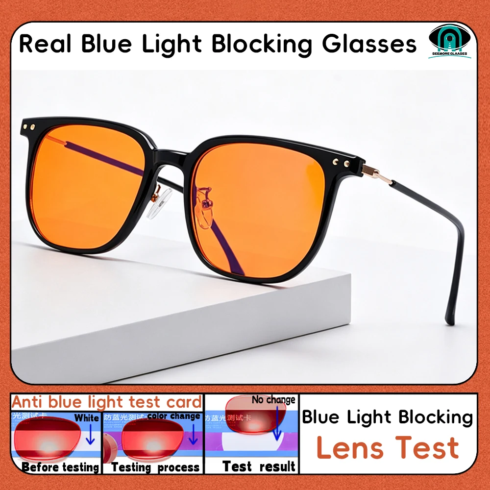 Gaming Glasses Blue Light - Очки, блокирующие красно-оранжевый и синий свет,