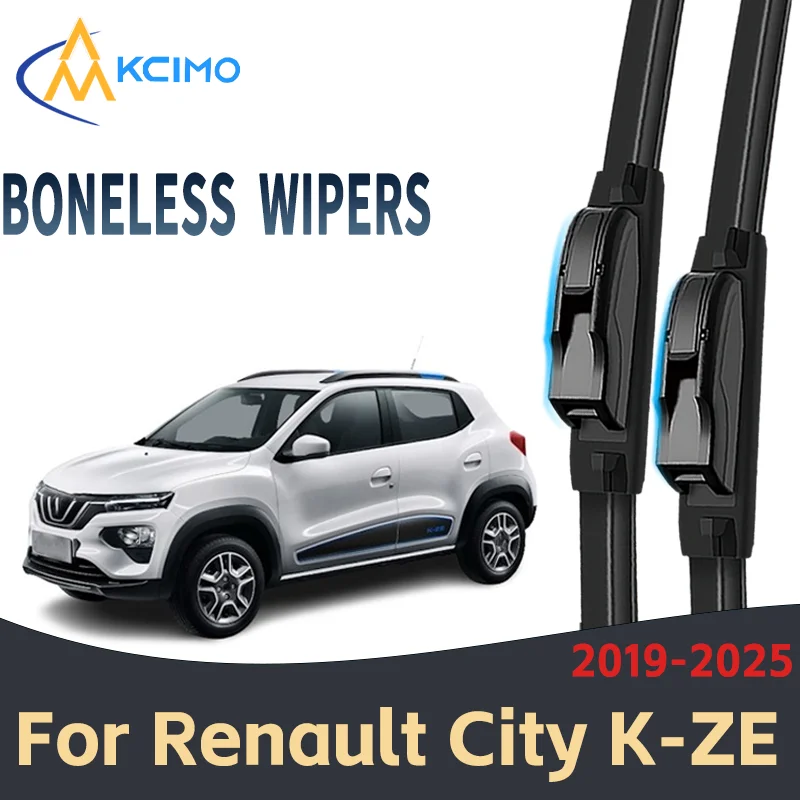 

Original Quality 2pcs for Renault City K-ZE 19-25 Wiper Blades Ultimate Silent Efficient Windshield Cleaners OE Standard Rubber