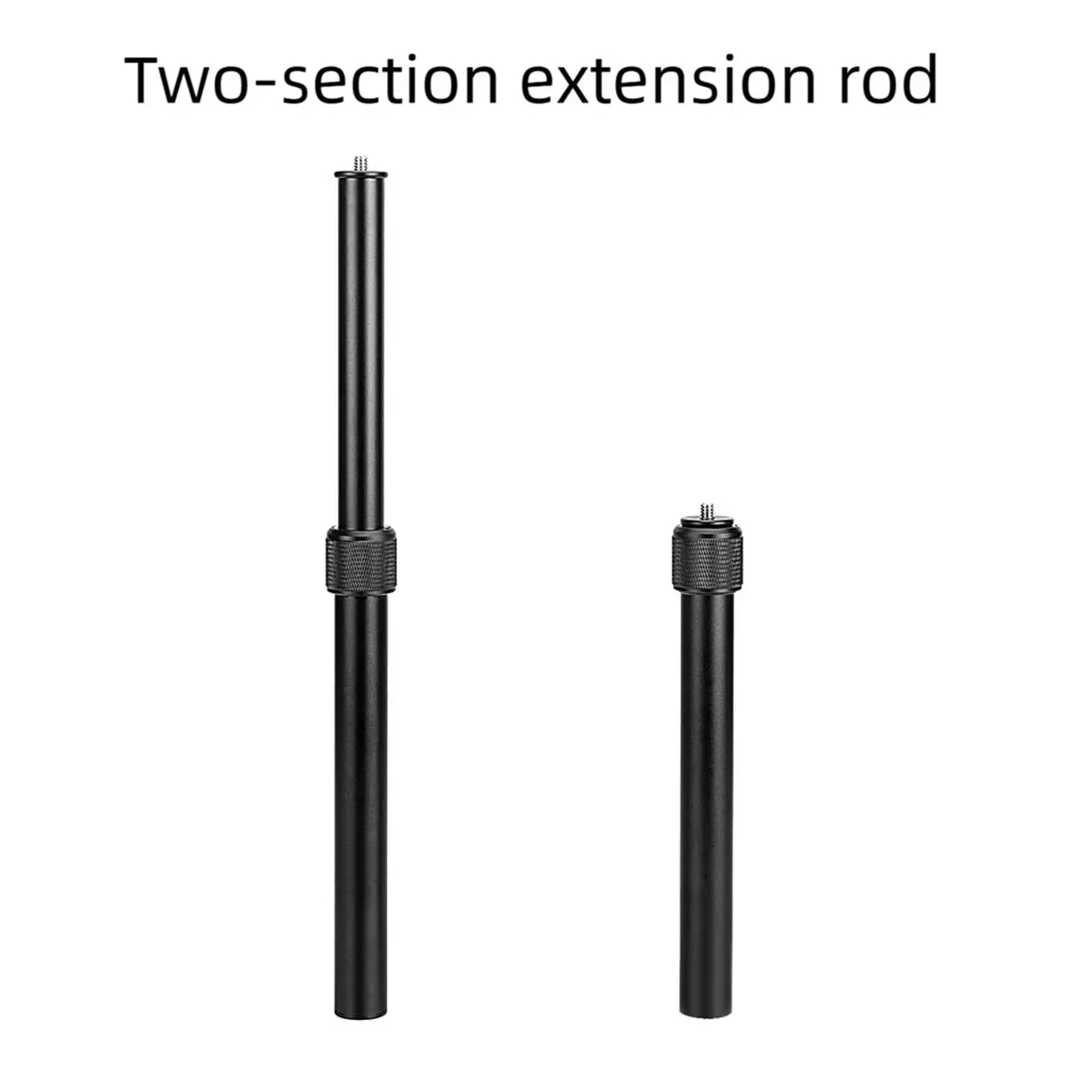 Adjustable Tripod Extension Tube Extender Handle Pole Handheld Telescopic Stick Rod for Gimbal Tripod Phone Camera